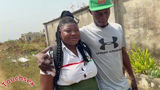 MY HORNY HIGHSCHOOL GIRLFRIEND ASKED FOR SEX IN THE UNCOMPLETED BUILDING