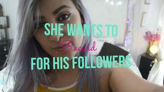 my girlfriend went crazy sexually... She always wants to be recording every time we have sex!