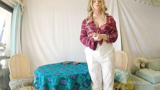 Your stepmom gives you her ass to fuck to preserve your girlfriend's virginity