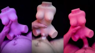 STEPDAUGHTER TOY BULGES AS I FUCK AND CUM ALL OVER AND INSIDE!