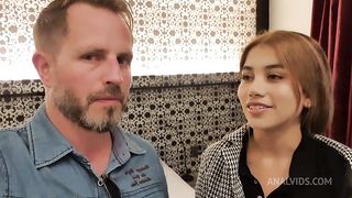 [BEHIND THE SCENES/2nd CAM ANGLE] Marina Gold, 1 on 1 anal, blowjob, fuck in shower