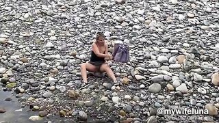 A ride to the river turns into a good fuck