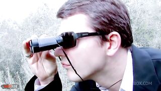 James Bond and Indiana Jorge fuck a real blonde and a redhead with big tits