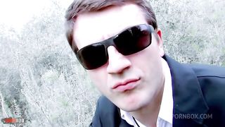 James Bond and Indiana Jorge fuck a real blonde and a redhead with big tits