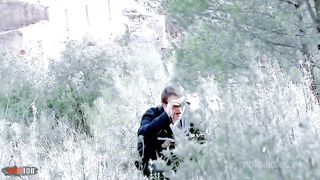 James Bond and Indiana Jorge fuck a real blonde and a redhead with big tits