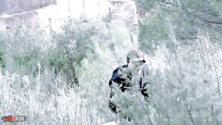 James Bond and Indiana Jorge fuck a real blonde and a redhead with big tits