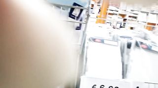 Farts in a very risky shopping mall!