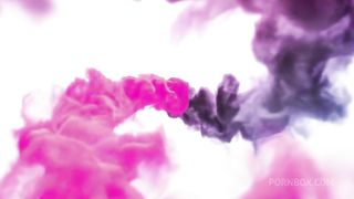 TS Angelique - Blowjob and getting fucked by a cute friend (cumshot - slow motion)