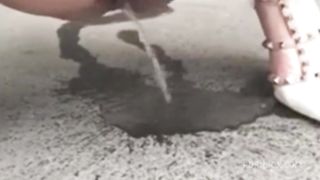 My friend and I piss pee collection