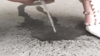 My friend and I piss pee collection