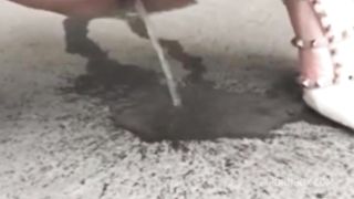 My friend and I piss pee collection