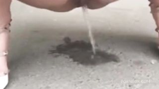 My friend and I piss pee collection