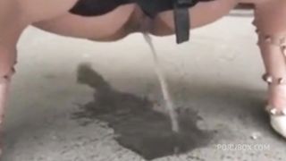 My friend and I piss pee collection