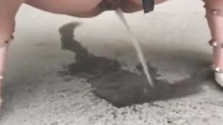 My friend and I piss pee collection