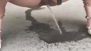 My friend and I piss pee collection