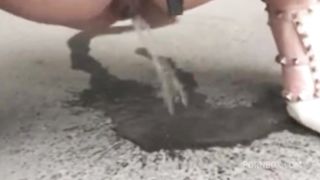 My friend and I piss pee collection