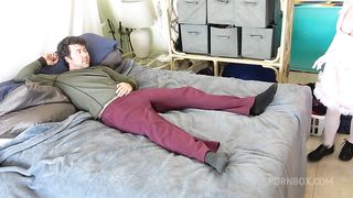 Stepsister gets stepbrother to fuck her butt