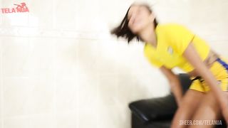 DEBORA ANDRADE E MAX MARANHAO CHEGANDO DO JOGO DO BRASIL COMEMORANDO COM UMA FODA HARD ANAL