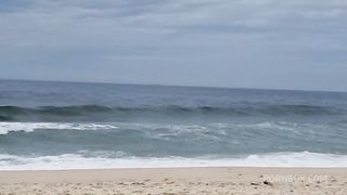 Na praia foi gostoso