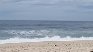 Na praia foi gostoso