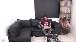 Threesome with the delivery guys