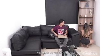 Threesome with the delivery guys