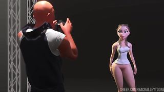 Tha Stoop Ep2 Roy-al does a late night shoot with big booty model Gina & things get freaky