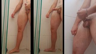 PUNHETA DE PAU MOLE NO BANHO DA MANHA