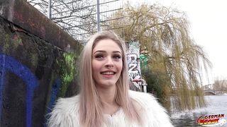 GERMAN SCOUT - SKINNY GERMAN BECKY CALIFORNIA FIRST TIME PORN CASTING AT PICK UP IN BERLIN