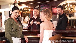 Ania Kinski, Angel Emily in a swinger club