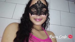 Raissa Conte makes a super anal and receives several cumshots in the ass and pussy