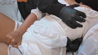 LUSTFUL STEP BROTHER FUCKED ME HARD AND STRETCHED MY BIG PUSSY