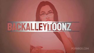 Blah Gigi's big Latina bubble butt strikes again. Cartoon