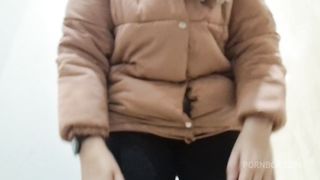 Shy stinky farts in the clothing store