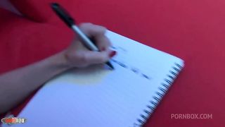 Sodomy on the sofa with the superb French woman with big breasts Naturals Ava Marteens