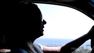 Tamara Dix gets her holes checked by the police