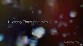 Nicole Doshi Tru Kait Orgy !!! Big Load on Face Cum Swap