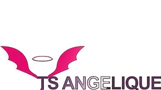TS Angelique - Webcam show from December 8, 2022 - premium version