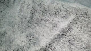 Tocando a Mi Hermanastra Embarazada Bajo Las Sabanas