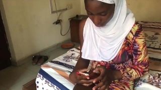 MY BLACK MUSLIM GIRLFRIEND CAME TO SAY HELLO IN A HIJAB