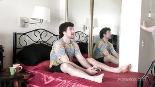 Stepsister lets her stepbrother fuck her butthole