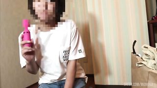 大◯生の恥じらいオナニー。汁がしたたり落ちてパンツがびしょ濡れしちゃった。