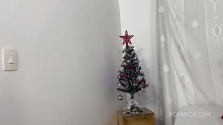 Santa Claus gave me a menage as a gift, and because I've been a good girl all year, I got a PD.