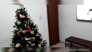 Massagem de natal com uma gostosa ? gozei na boquinha