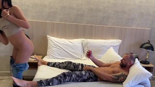 BACKSTAGE SEX WITH BEAUTIFUL LATINA TEEN MODEL