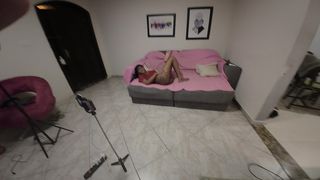 FUI EM SANTOS CONHECER A CASA DE ATENDIMENTO E ACABEI GRAVANDO FODA COM ANFITRIAO