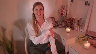 HONEY ROMANTIC DATE STRIPTEASE PUSSY PLAY SQUIRT