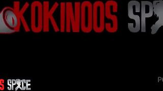 DAPHNEE LECERF VISITS THE GLORYHOLES, TO SUCK BIG BLACK COCKS AND THE BREAD OVEN TO GET FUCKED, JUST AFTER GETTING FUCKED IN ONE OF THE FILM CLUB SCREENING ROOMS AT KOKINOOS SPACE