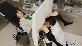 A QUICK TRIP TO THE DR AND YULI ENDS UP FUCKING HIM AND SWALLOWING CUM