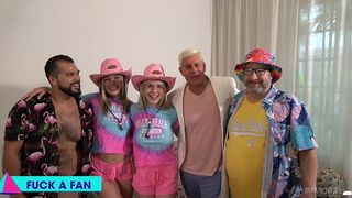 REBEL RHYDER AND LANA ANALISE SPITROASTED BY COMPETITION WINNERS!